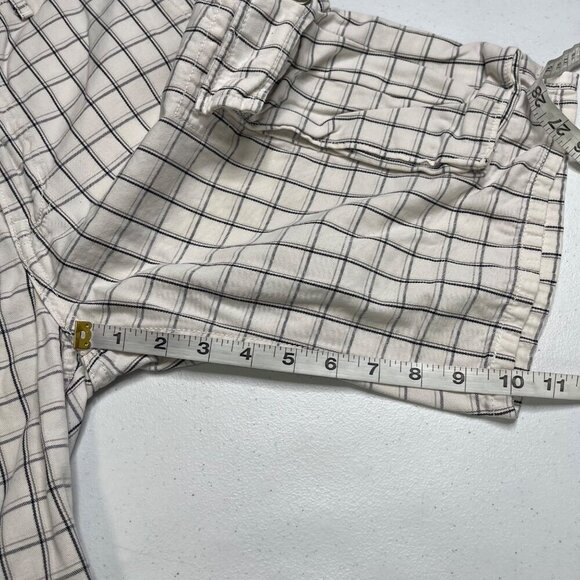 Levi's 569 Plaid Cargo Shorts Men's‎ 31 Half Pants Preppy Window Pane - Picture 9 of 10
